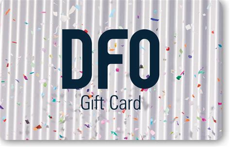 moorabbin dfo gift card.